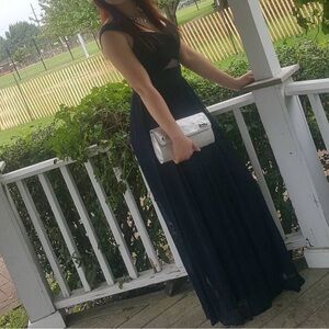 Elegant Black Evening Gown